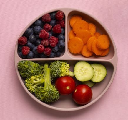 Regla de plato nutritivo bylorep